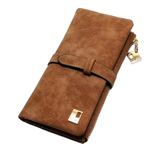 Le Compagnon Isia - Portefeuille en Daim